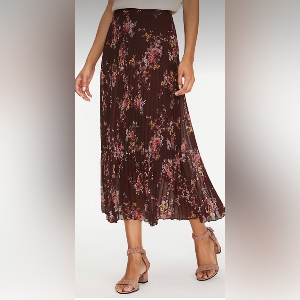 Garnet Hill Pleated Maxi Shirt